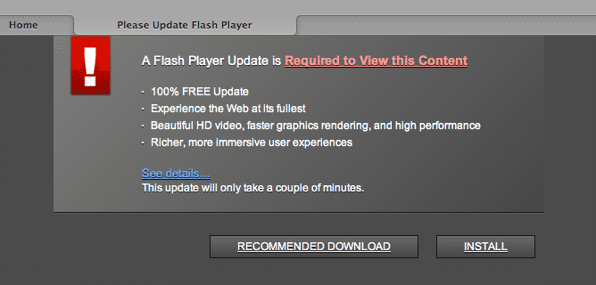 flash player virus 2015